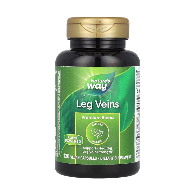 Nature's Way Premium Blend Leg Veins, 120 Vegan Capsules