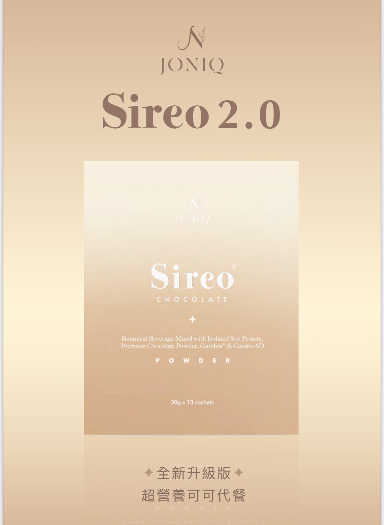 🍫Sireo Chocolate2.0全網最高蛋白3in1可可代餐*免運費
