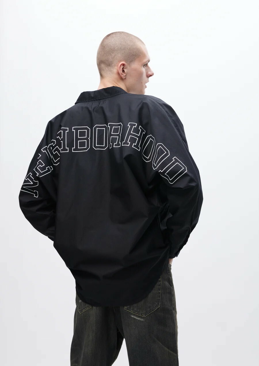 [現貨] NEIGHBORHOOD FW24 DOLMANSLEEVE SHIRT LS | Black