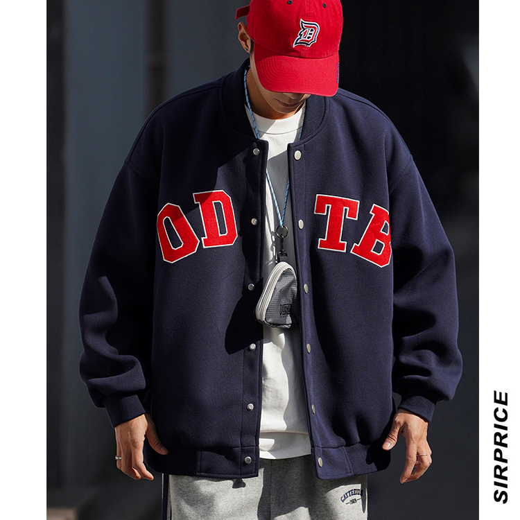 棒球外套 鋪棉保暖
