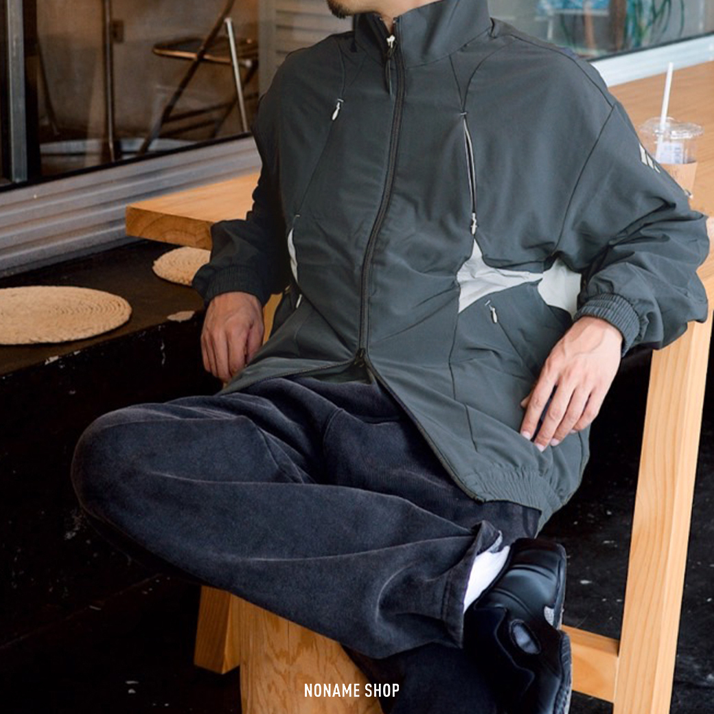 ADIDAS FUTURE STYLE WOVEN 運動 休閒 寬鬆 連帽 外套 (男款)