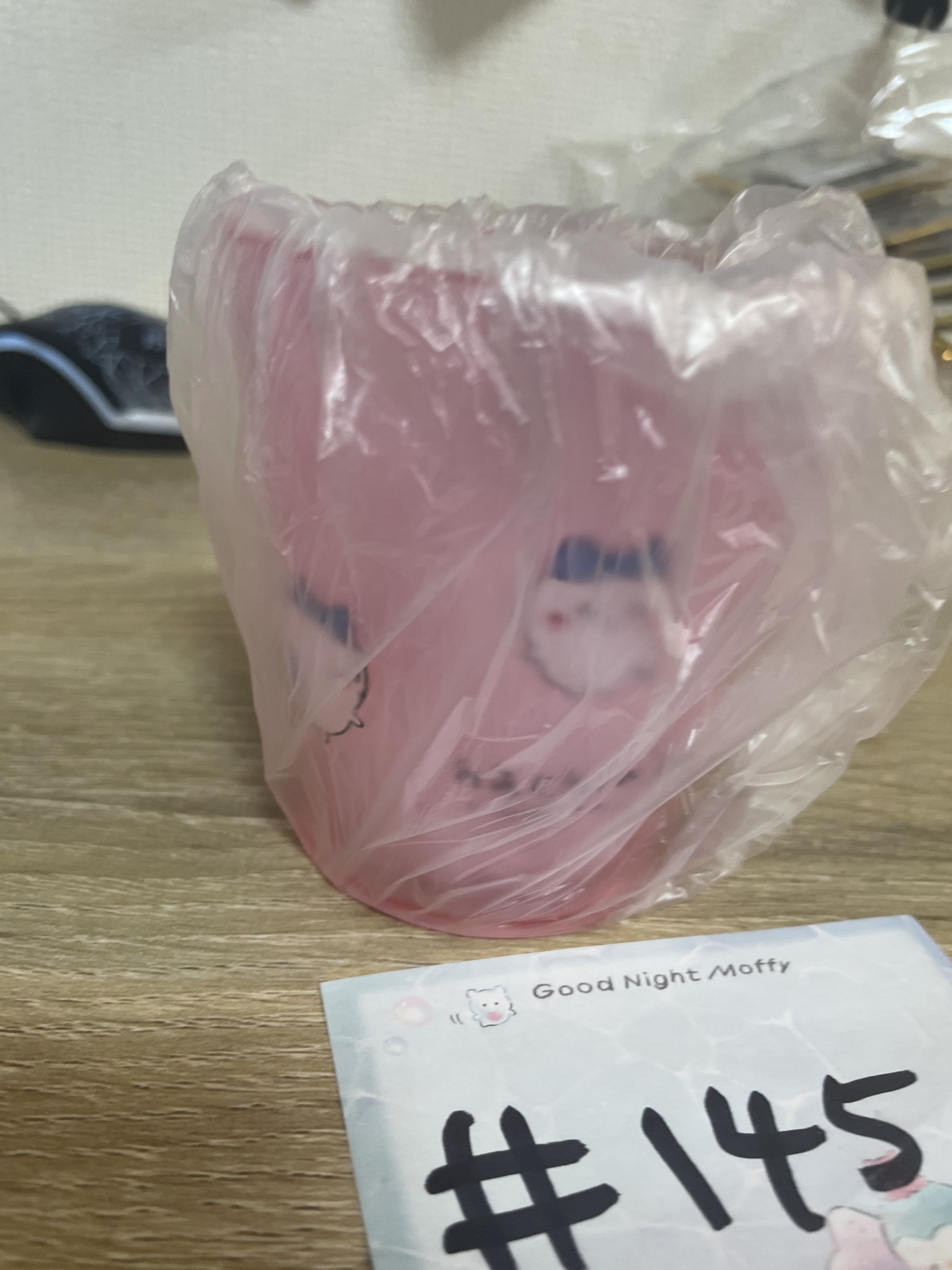 CHIIKAWA 八字貓  膠杯#145