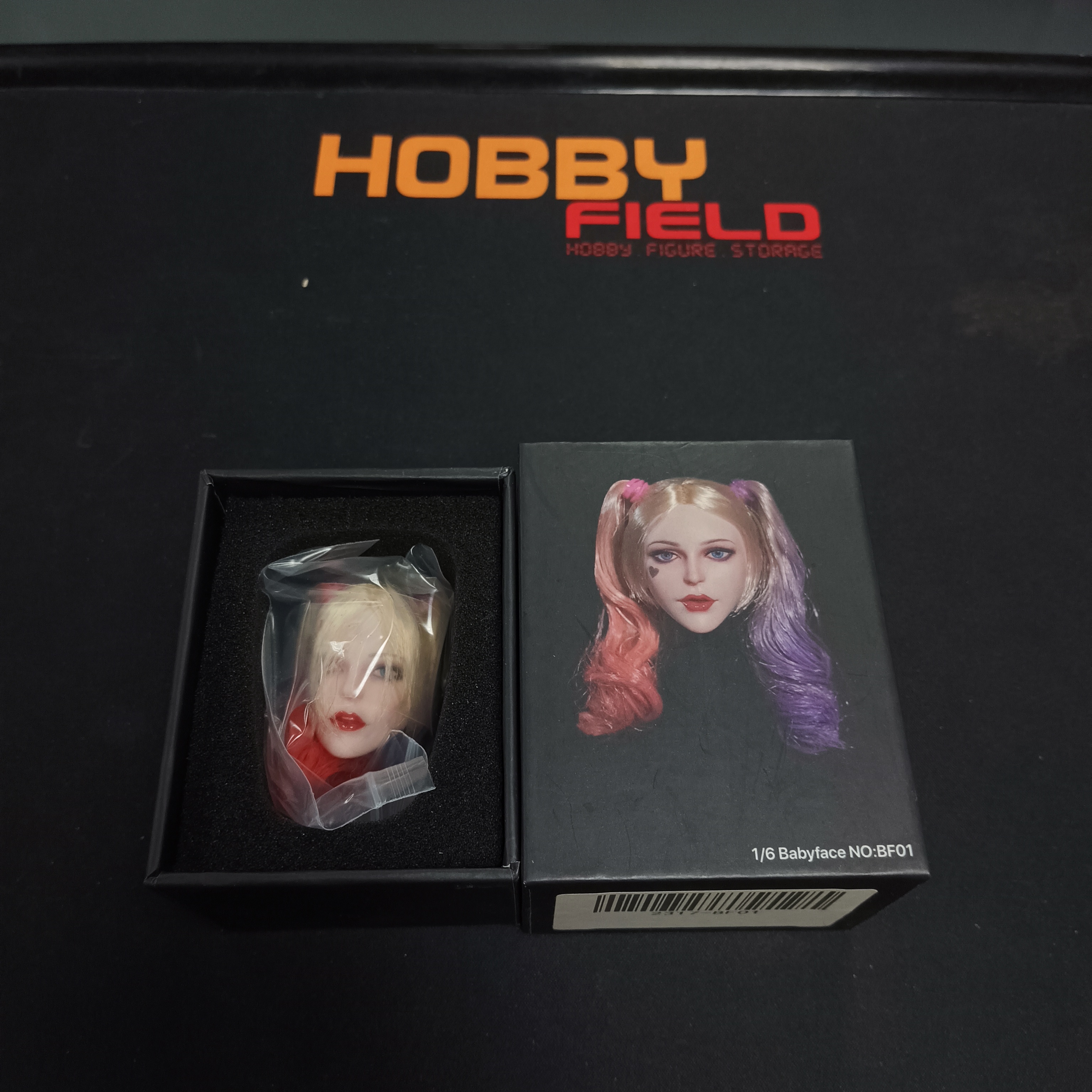其它-1/6 babyface NO:BF01 哈莉小醜女替換頭 副厰