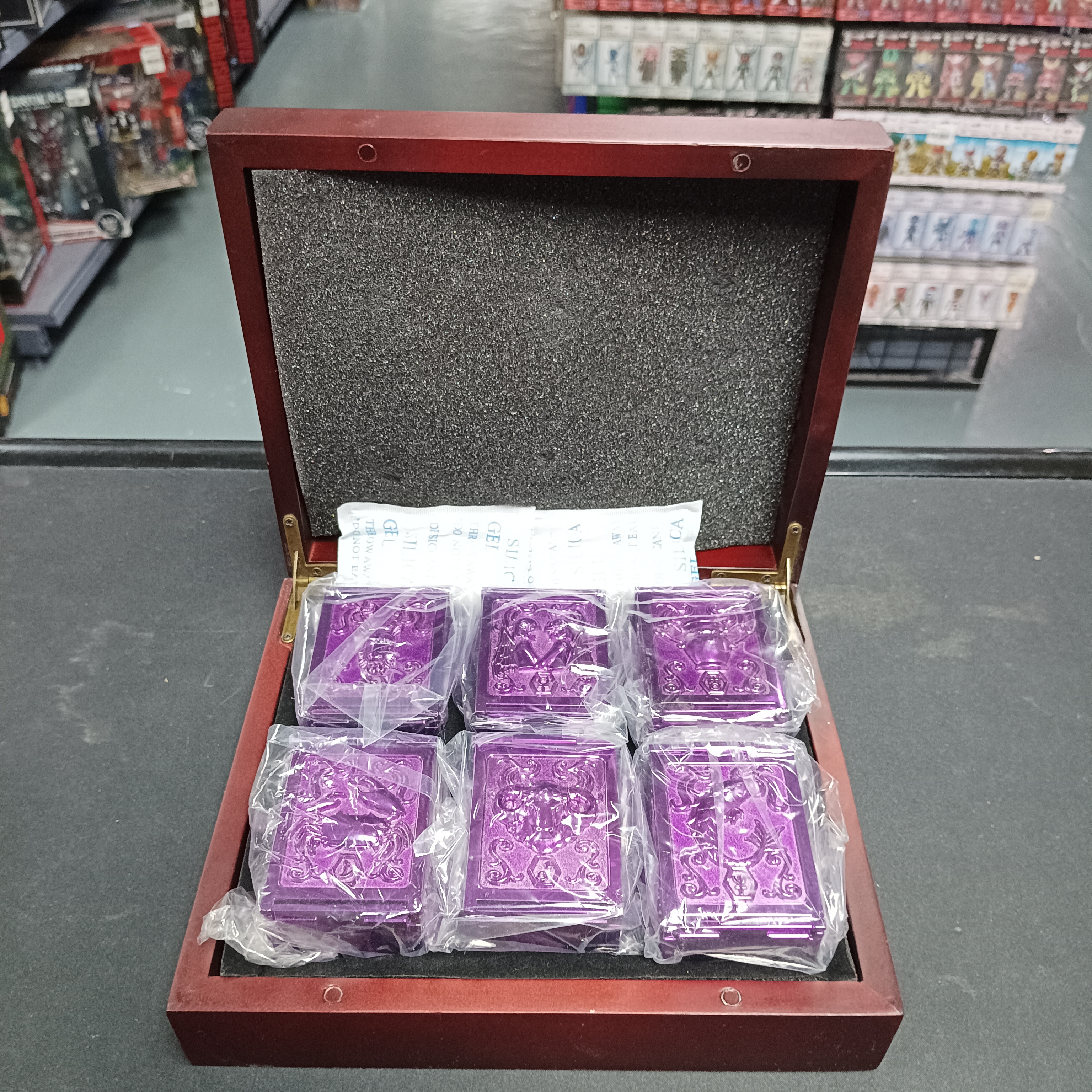 聖鬥士星矢-pandora box 冥山羊白羊巨蟹水瓶雙魚雙子聖衣箱 副厰