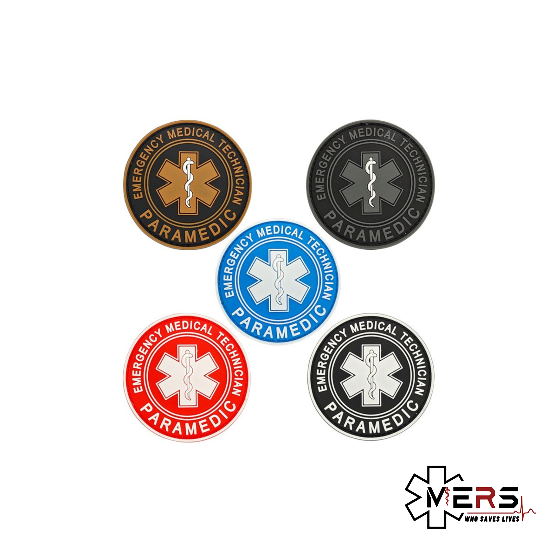 圓形EMT 魔術貼章