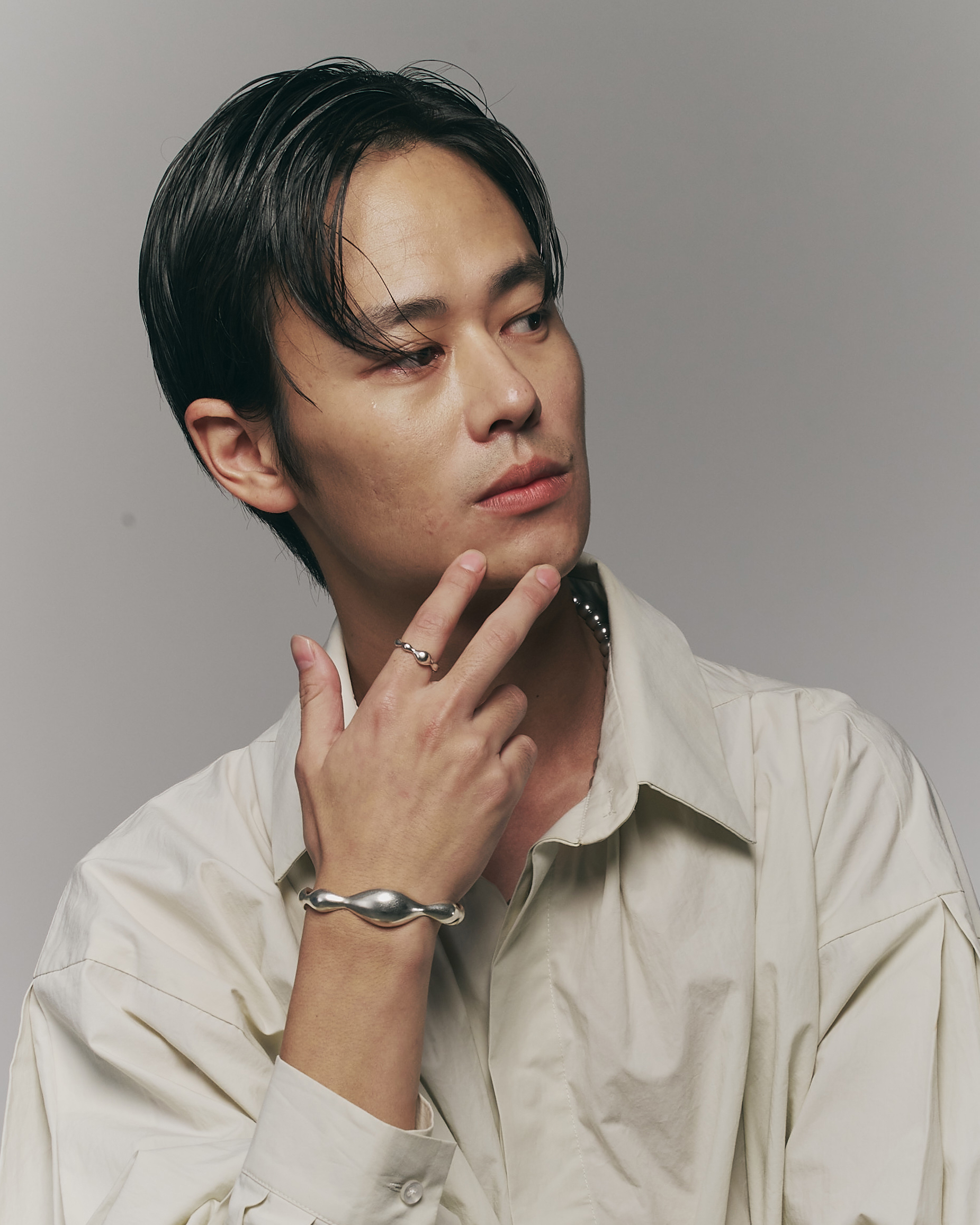 Recovery 漸變波紋戒指