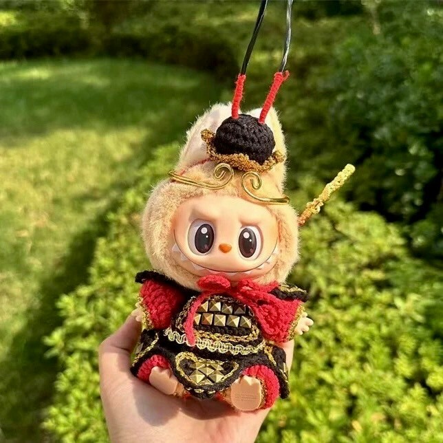 拉布布 LABUBU 坐坐派對 吊飾專用服裝 黑神話造型套裝 (無附吊飾)