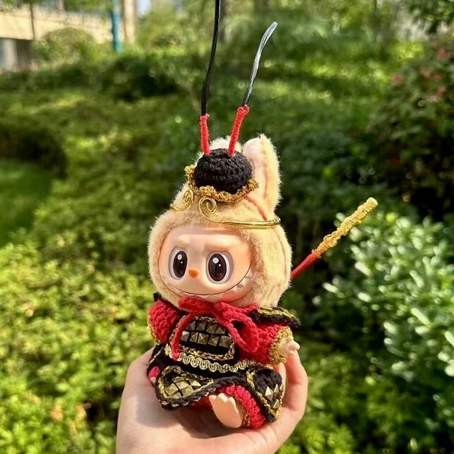 拉布布 LABUBU 坐坐派對 吊飾專用服裝 黑神話造型套裝 (無附吊飾)