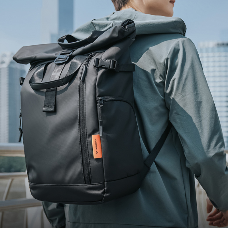 Piccoloo│大容量勾扣捲蓋防水後背包