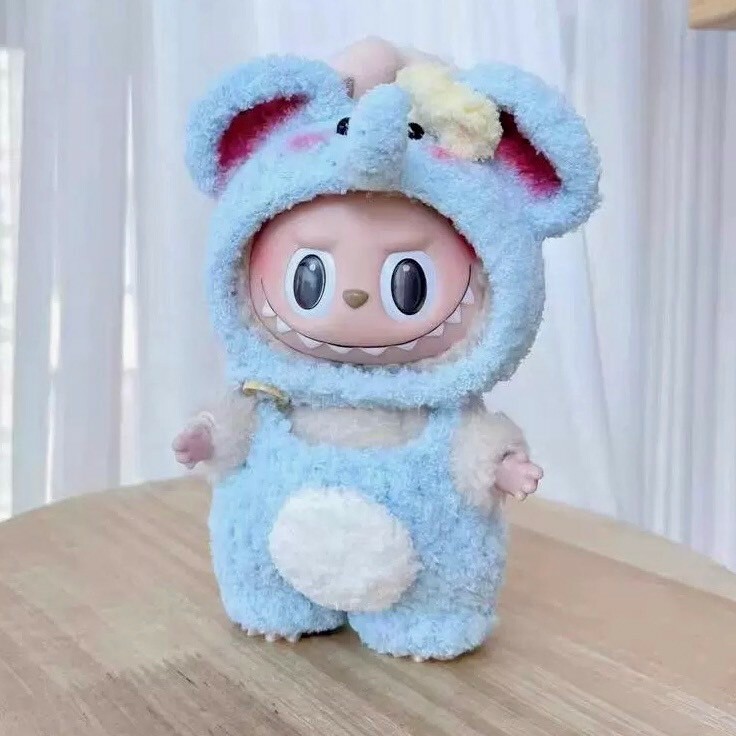 拉布布 LABUBU 心動馬卡龍 吊飾專用服裝 大象裝 (無附吊飾)