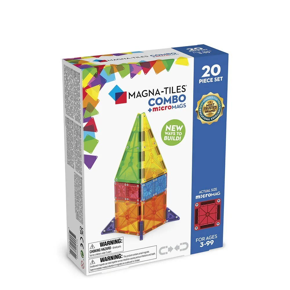 Magna-Tiles® microMAGS磁力片套組