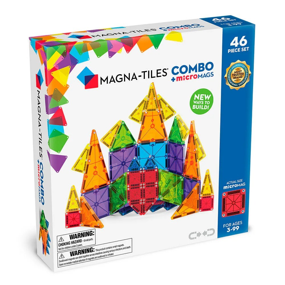 Magna-Tiles® microMAGS磁力片套組