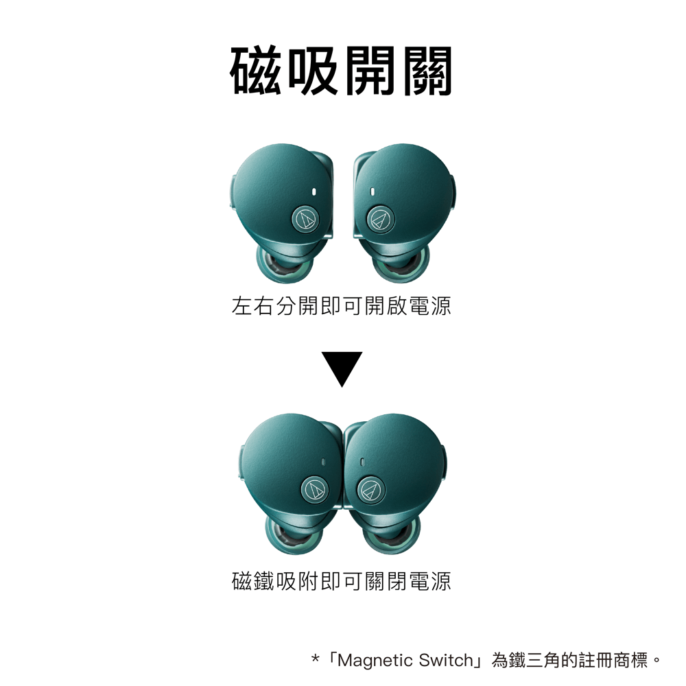 鐵三角  ATH-CKS50TW2 真無線耳機