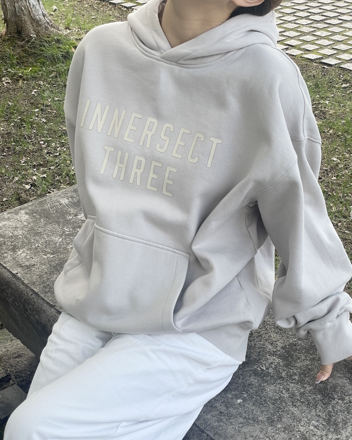 【現貨】EDC Innersect 三生萬物 24FW Three字母 內刷毛 帽T 四色