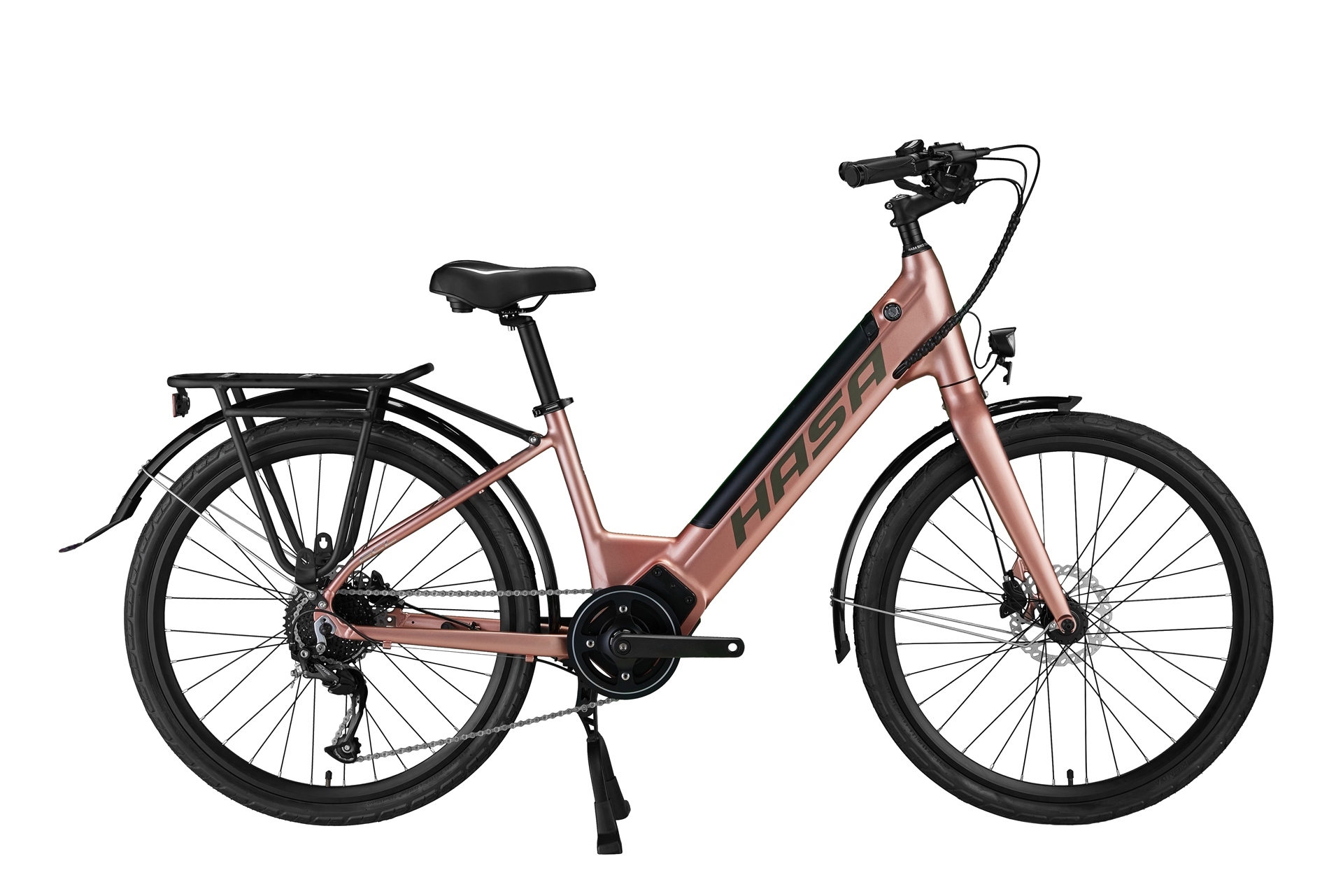 HASA ECL 超低跨點城市型電輔車/玫瑰金