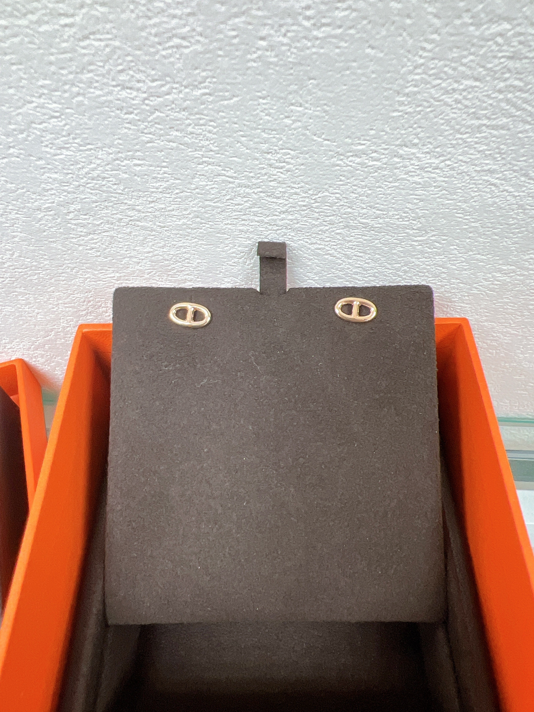 *Brand New* Hermes farandole earrings rose gold very small model