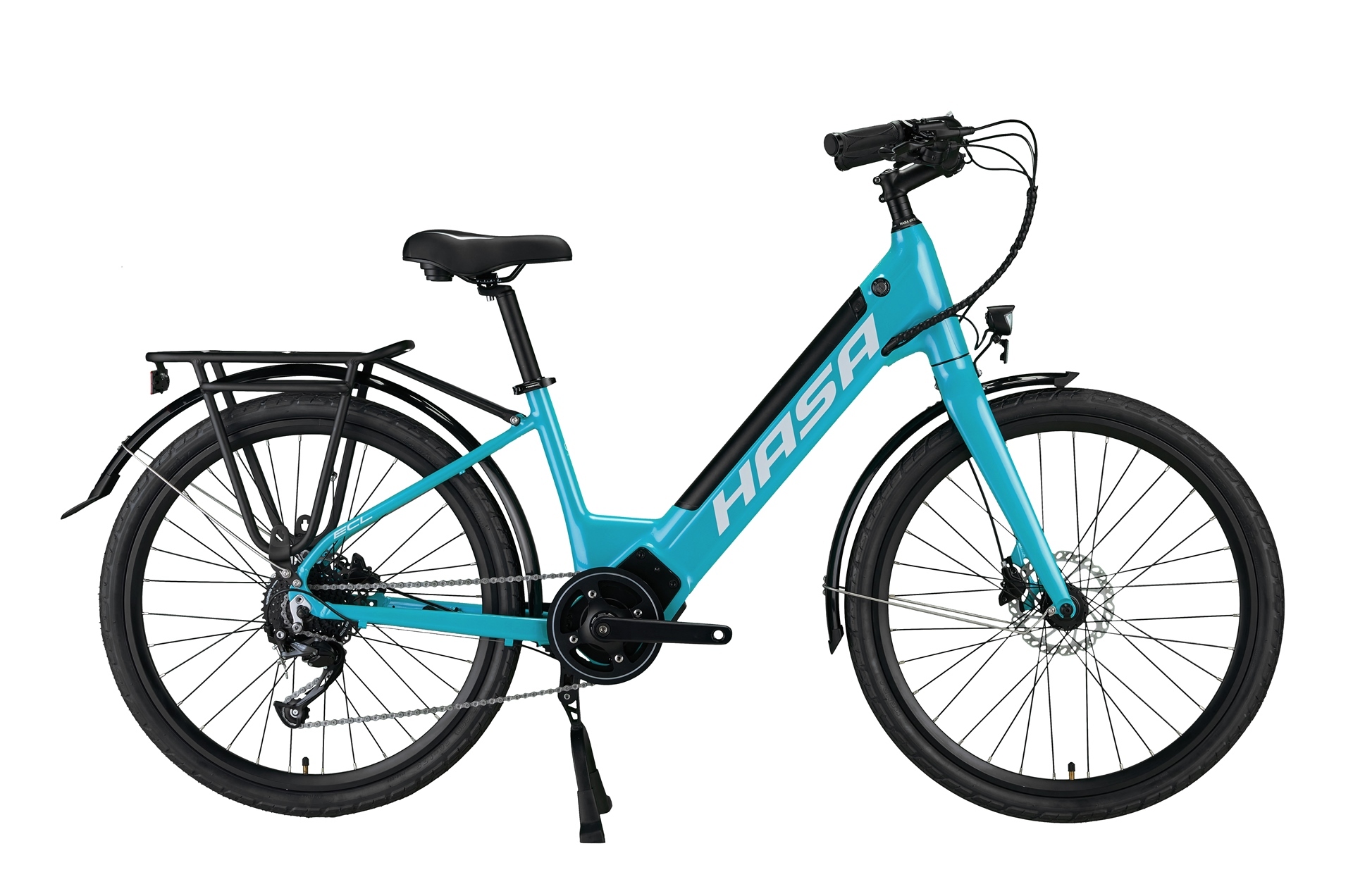 HASA ECL 超低跨點城市型電輔車/湖水綠