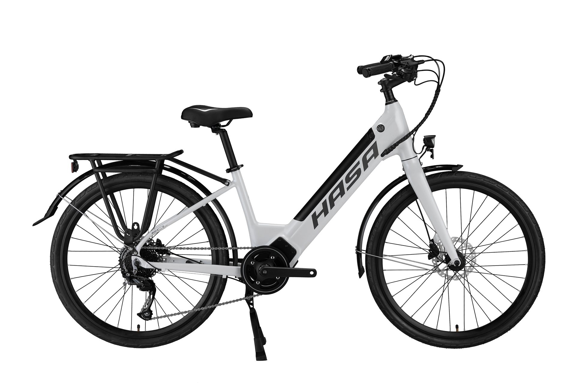 HASA ECL 超低跨點城市型電輔車/白