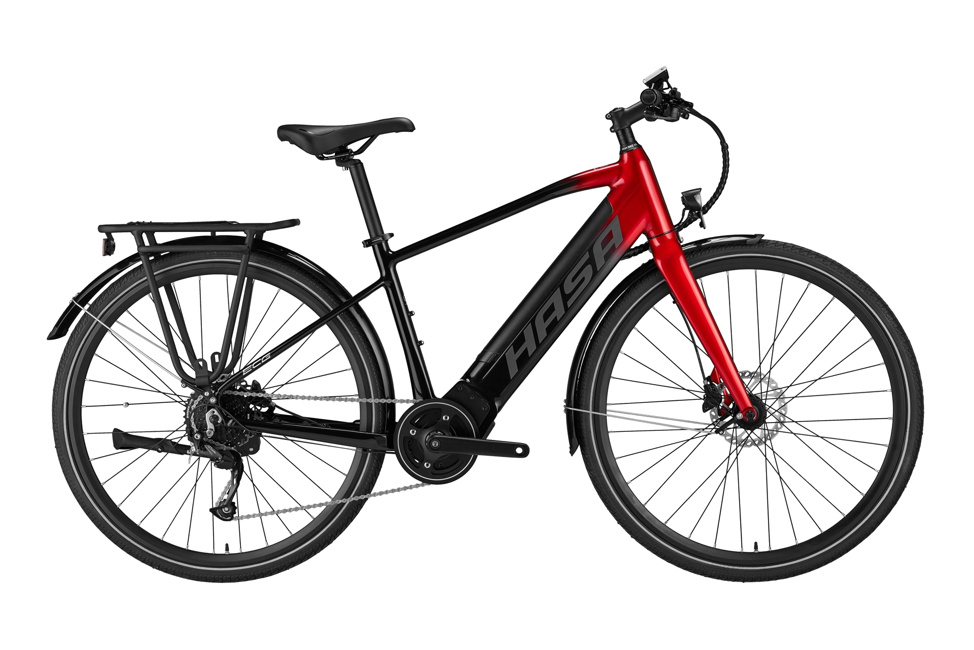 HASA ECG 休閒運動型電輔車/黑紅