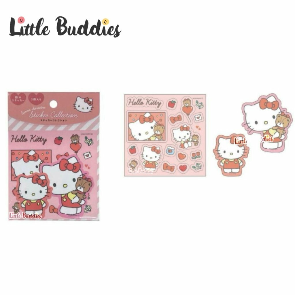 日本 Sanrio 防水行李箱/手機貼紙 (3入)