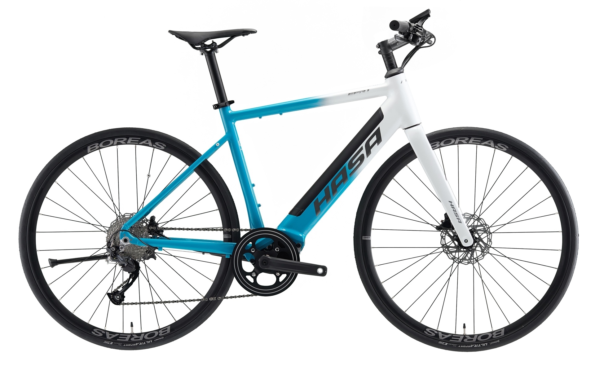 HASA EFR1 平把電輔公路車/白湖水綠