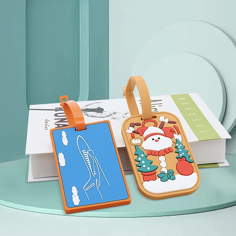 【客製】矽膠造型行李箱吊牌