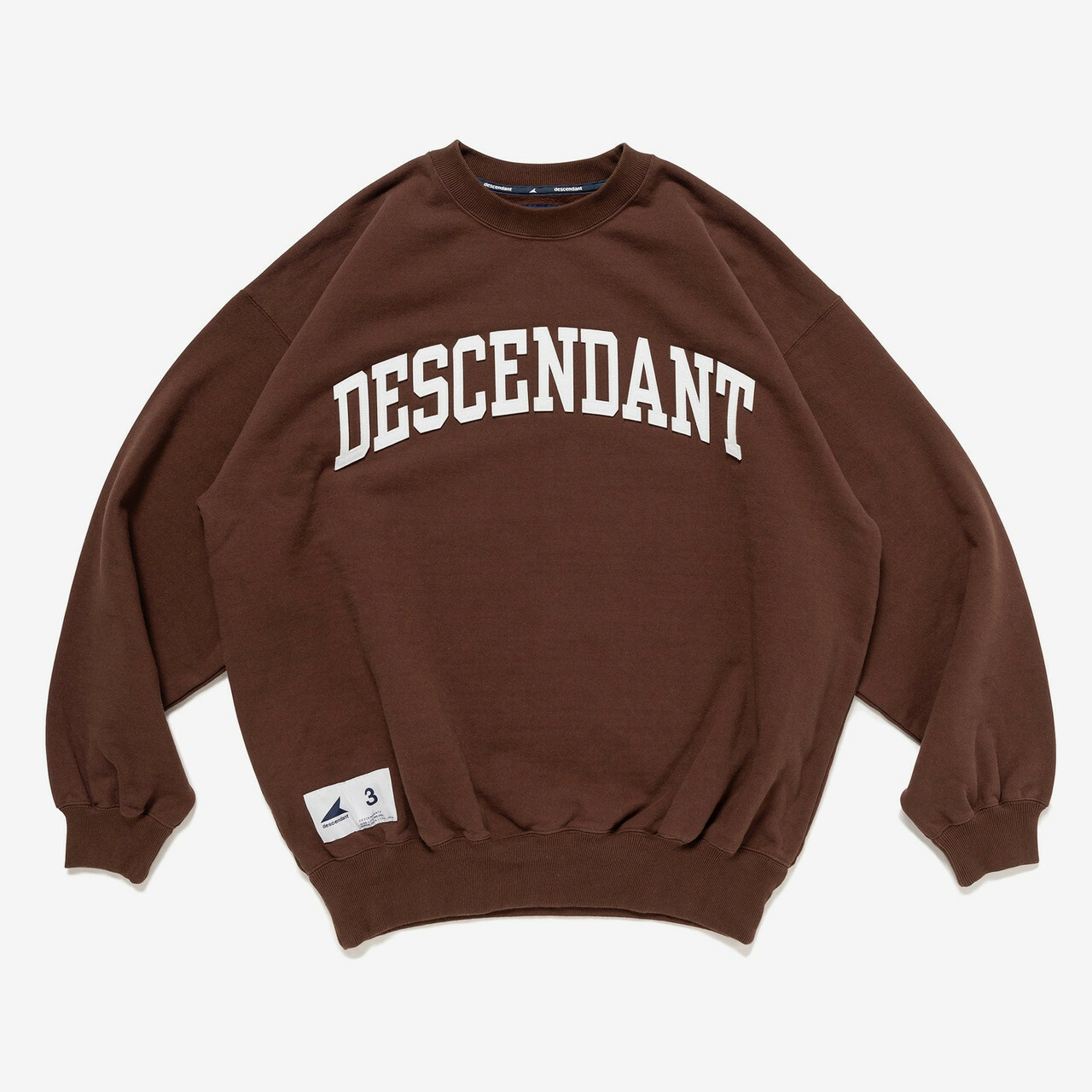 [現貨] DESCENDANT FW24 TEAM CREW NECK | BROWN