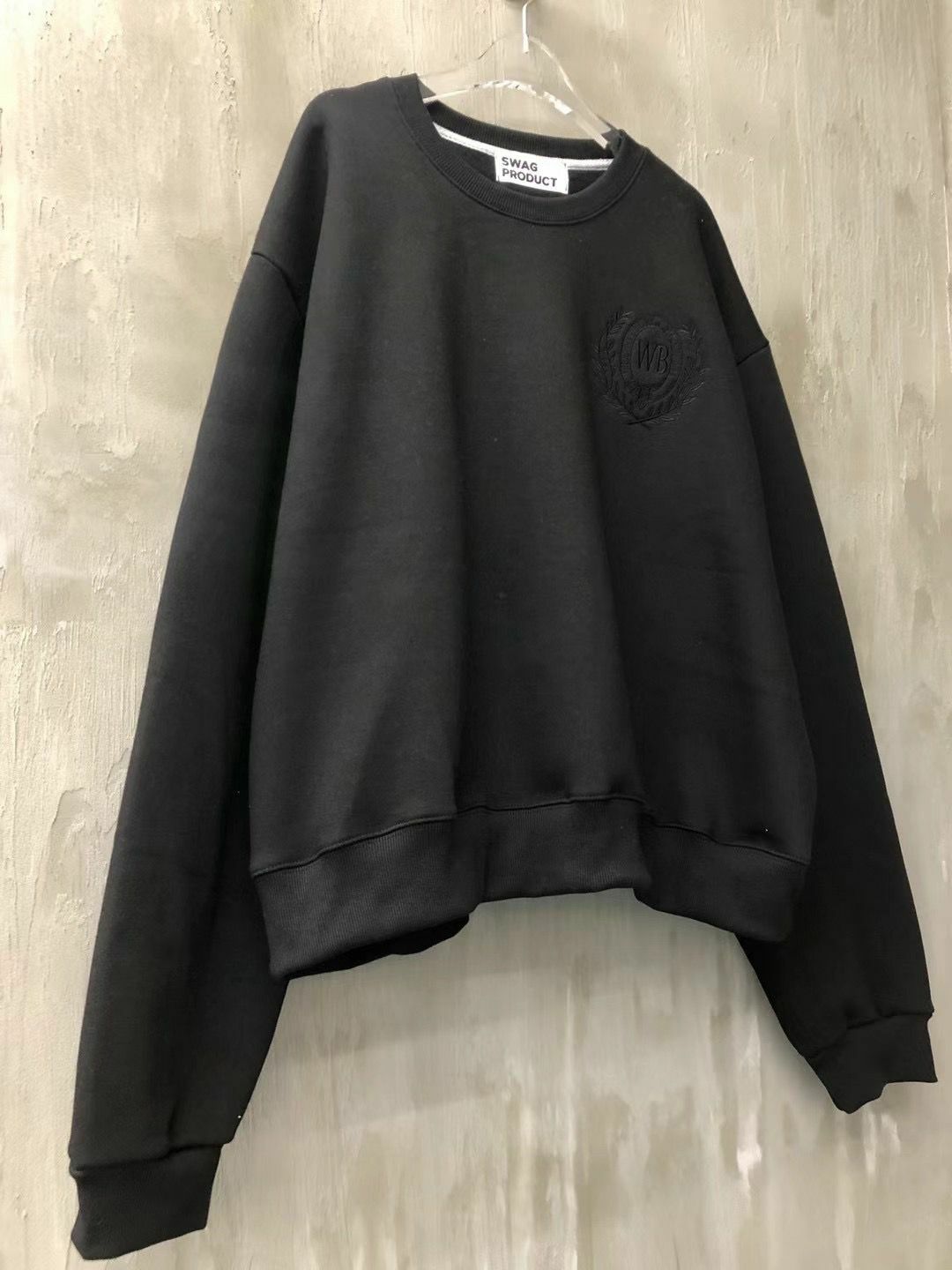 綉英文字衛衣 SWAG-005T