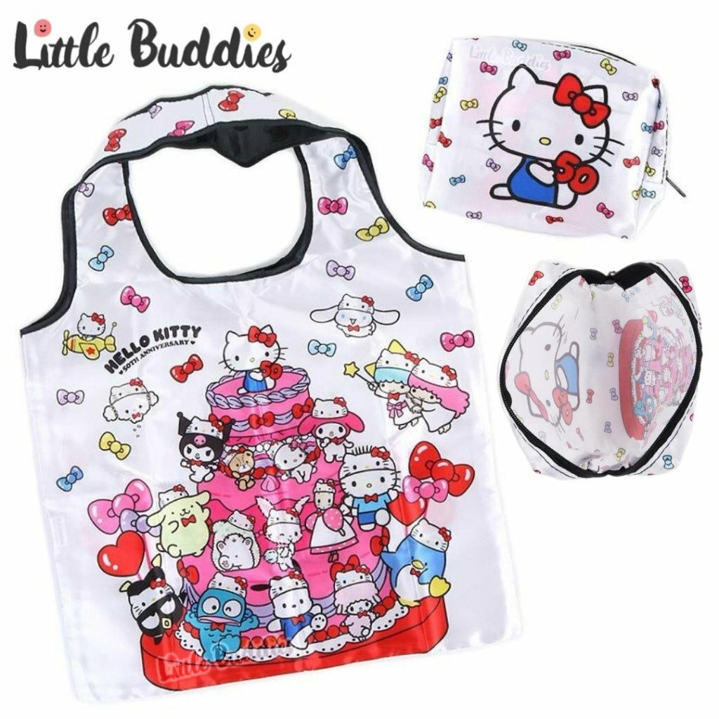 日本 Sanrio 絲滑環保袋