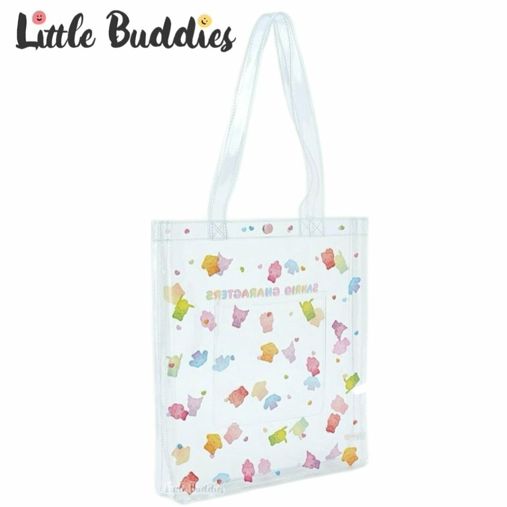 日本 Sanrio 軟糖系列 - 透明手提袋