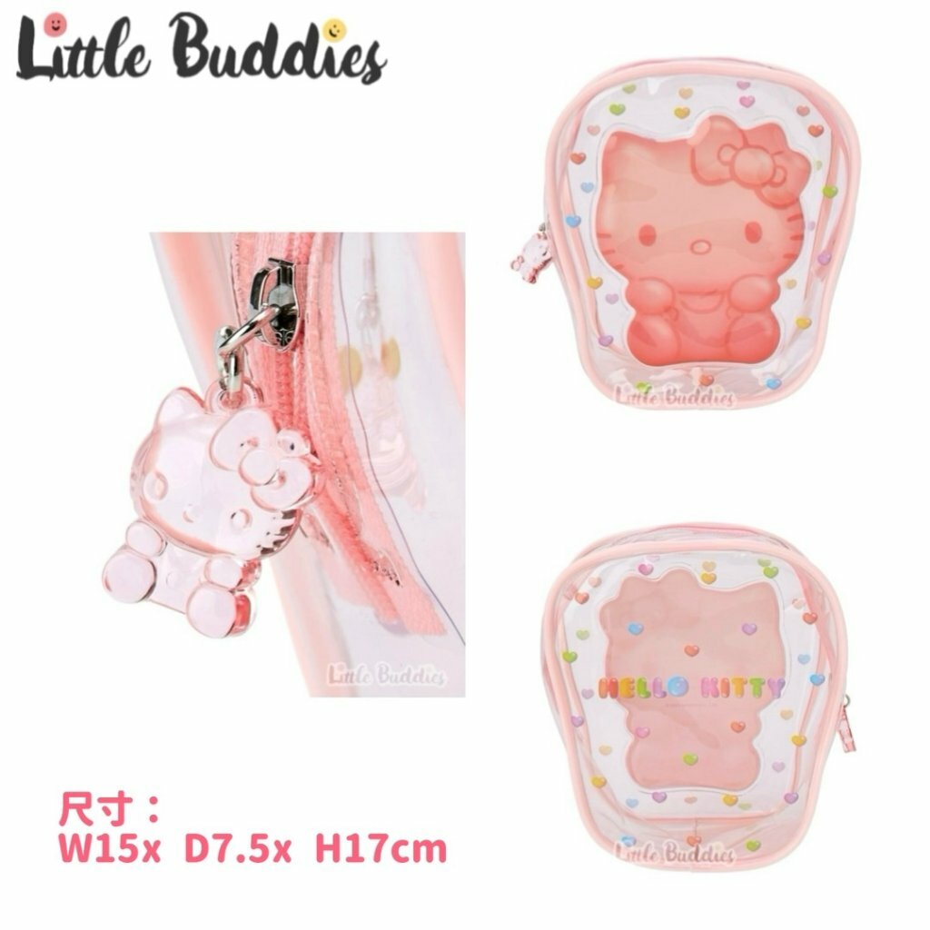 日本 Sanrio 軟糖系列 - 多用途透明化妝袋