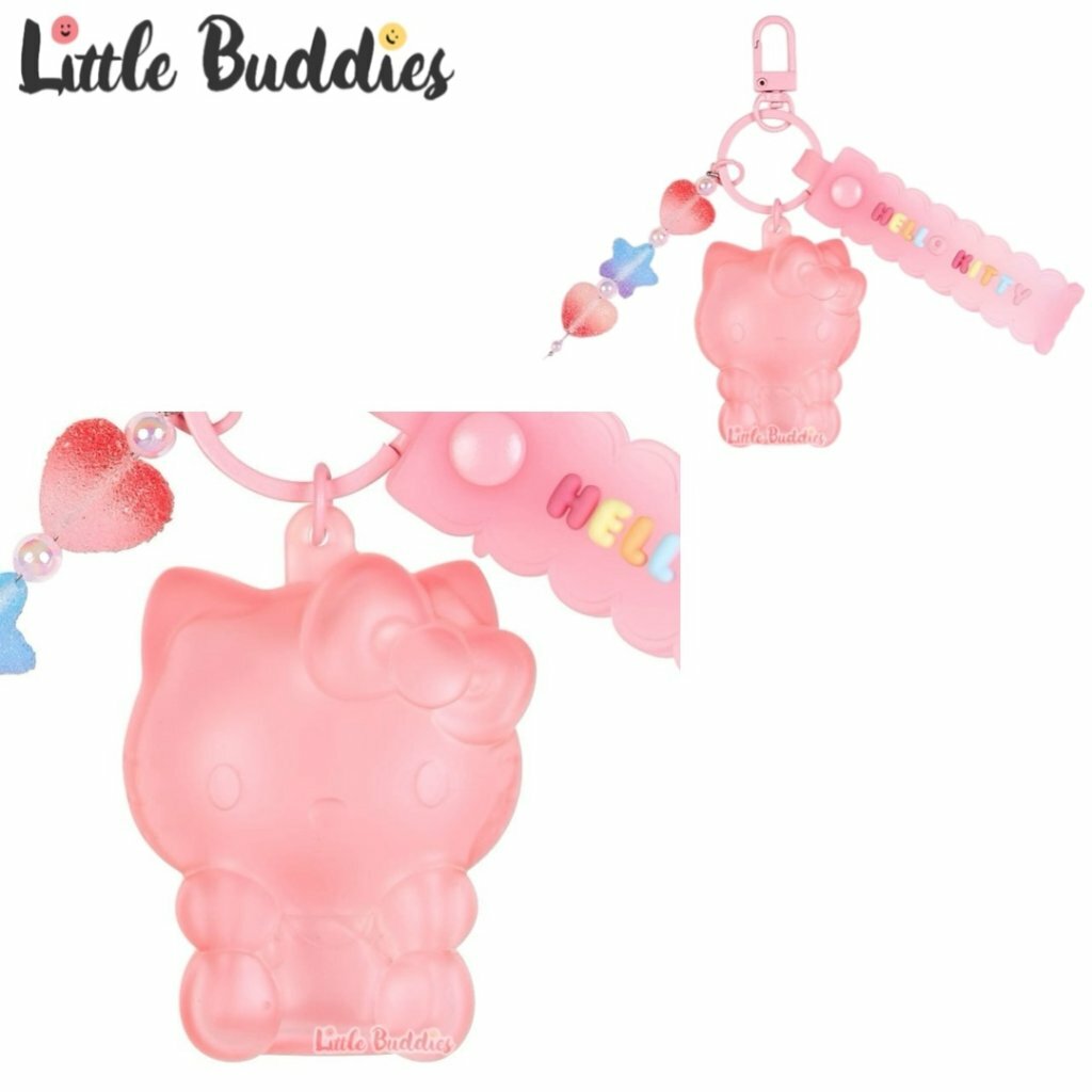 日本 Sanrio 軟糖系列 - 公仔連名帶匙扣