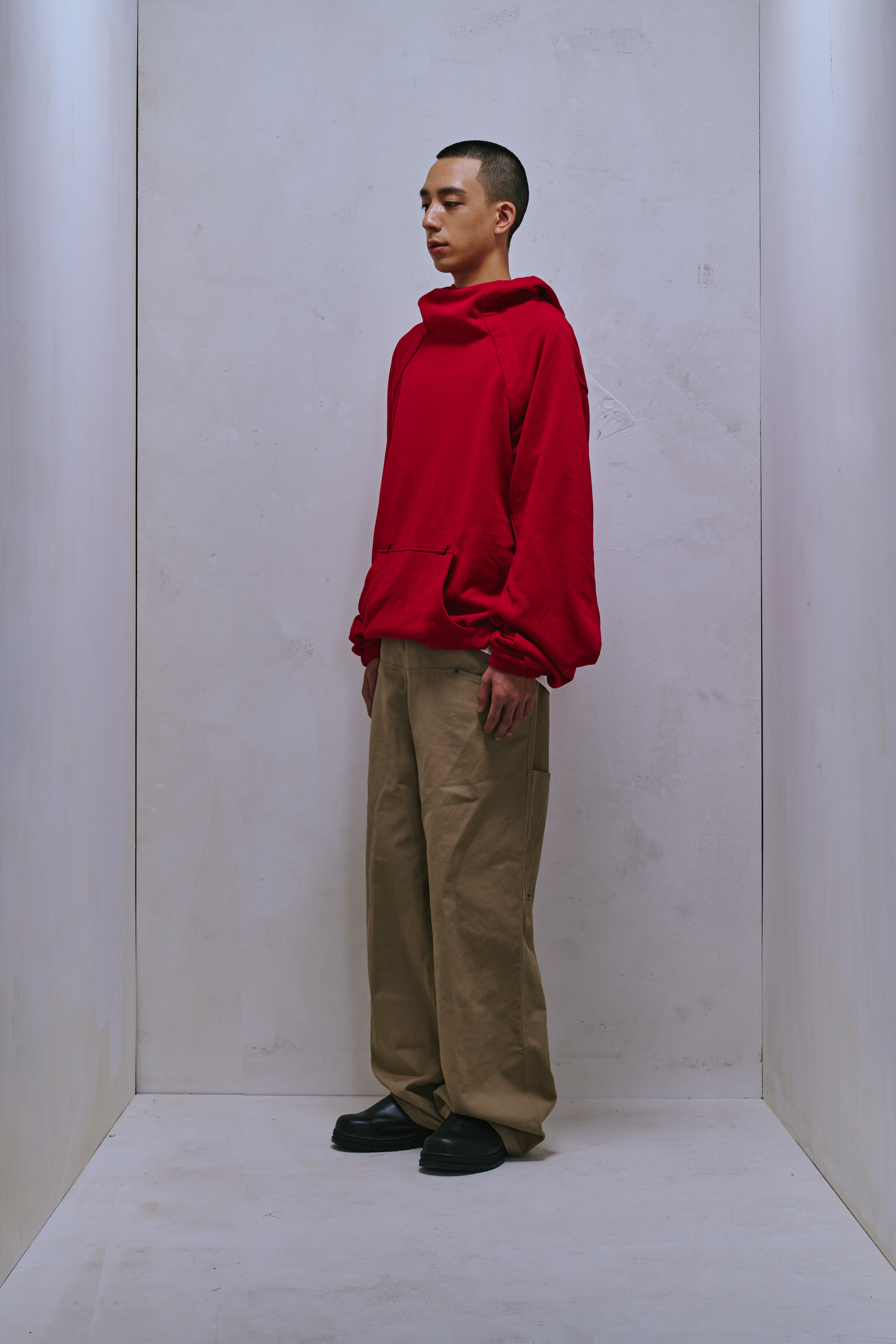 LONG-SLEEVE “WEIRD” HOODIE