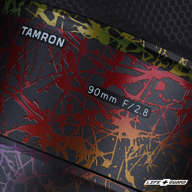 潑墨質感設計特寫，LIFE+GUARD 設計風格