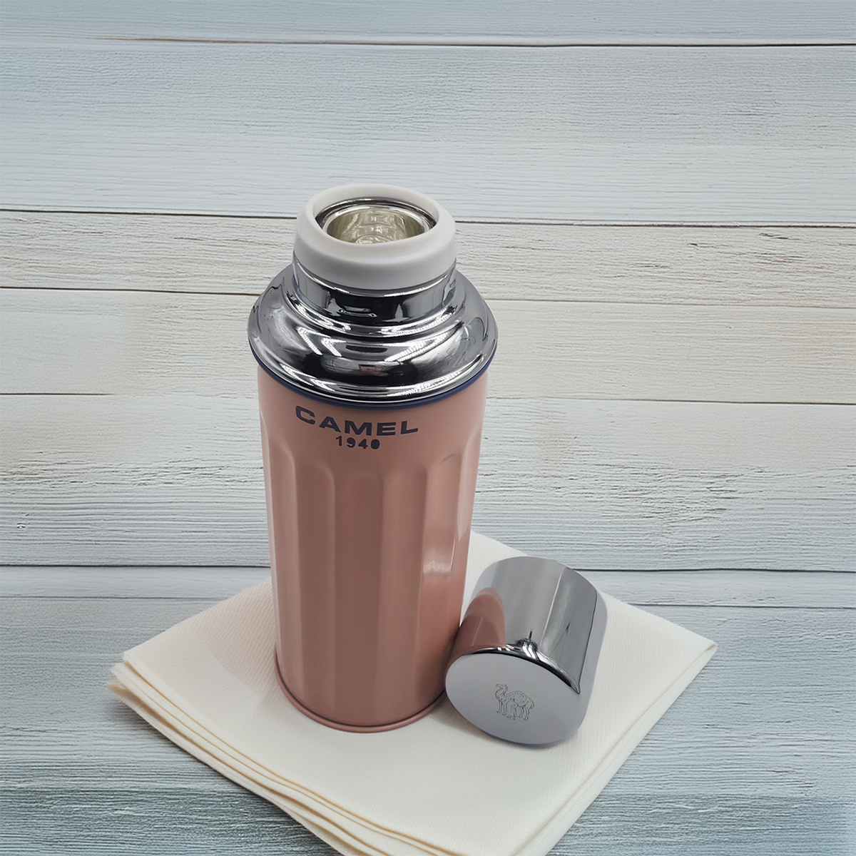 【Member Extra 10% off】Camel 駱駝牌  - 122 SERIES Double Layer Vacuum Glass Liner Thermos Bottle 450ml - GF
