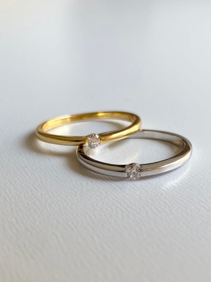 S925 classical simple ring