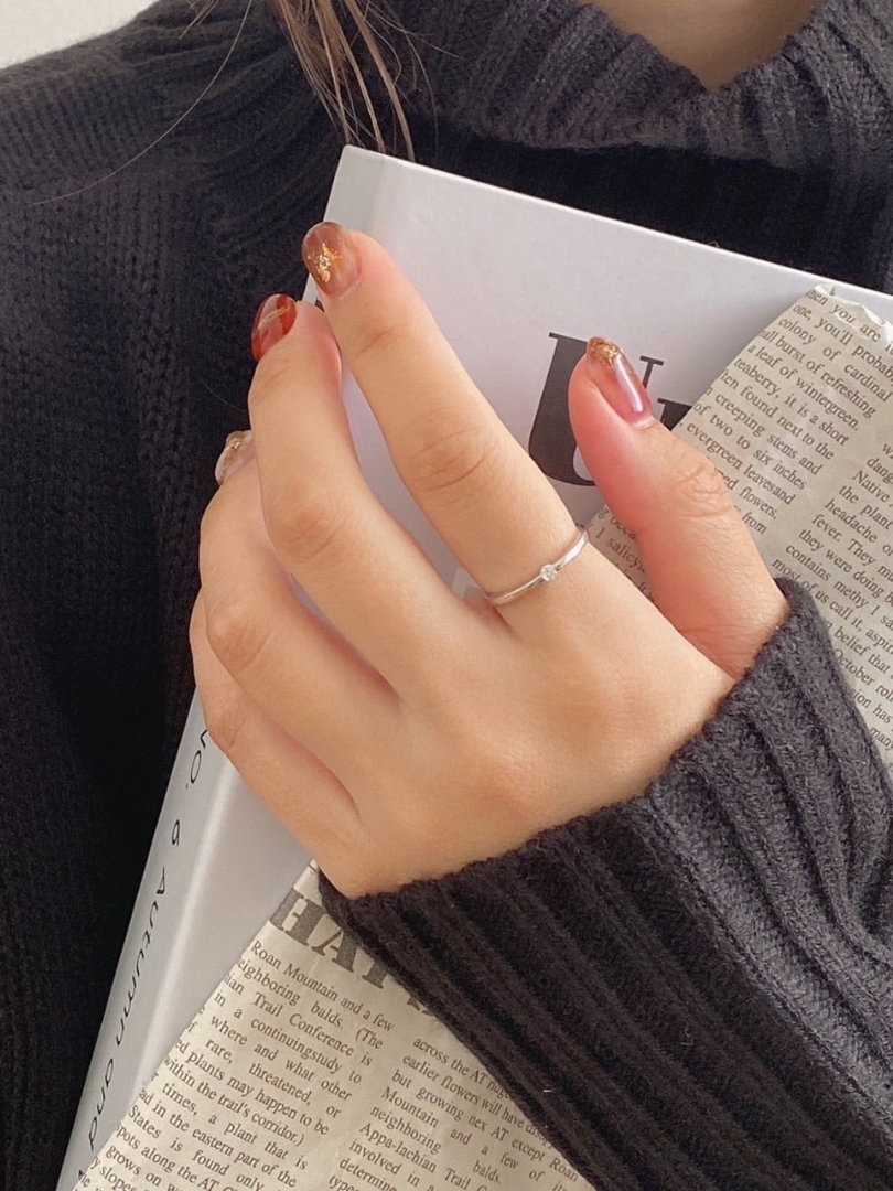 S925 classical simple ring