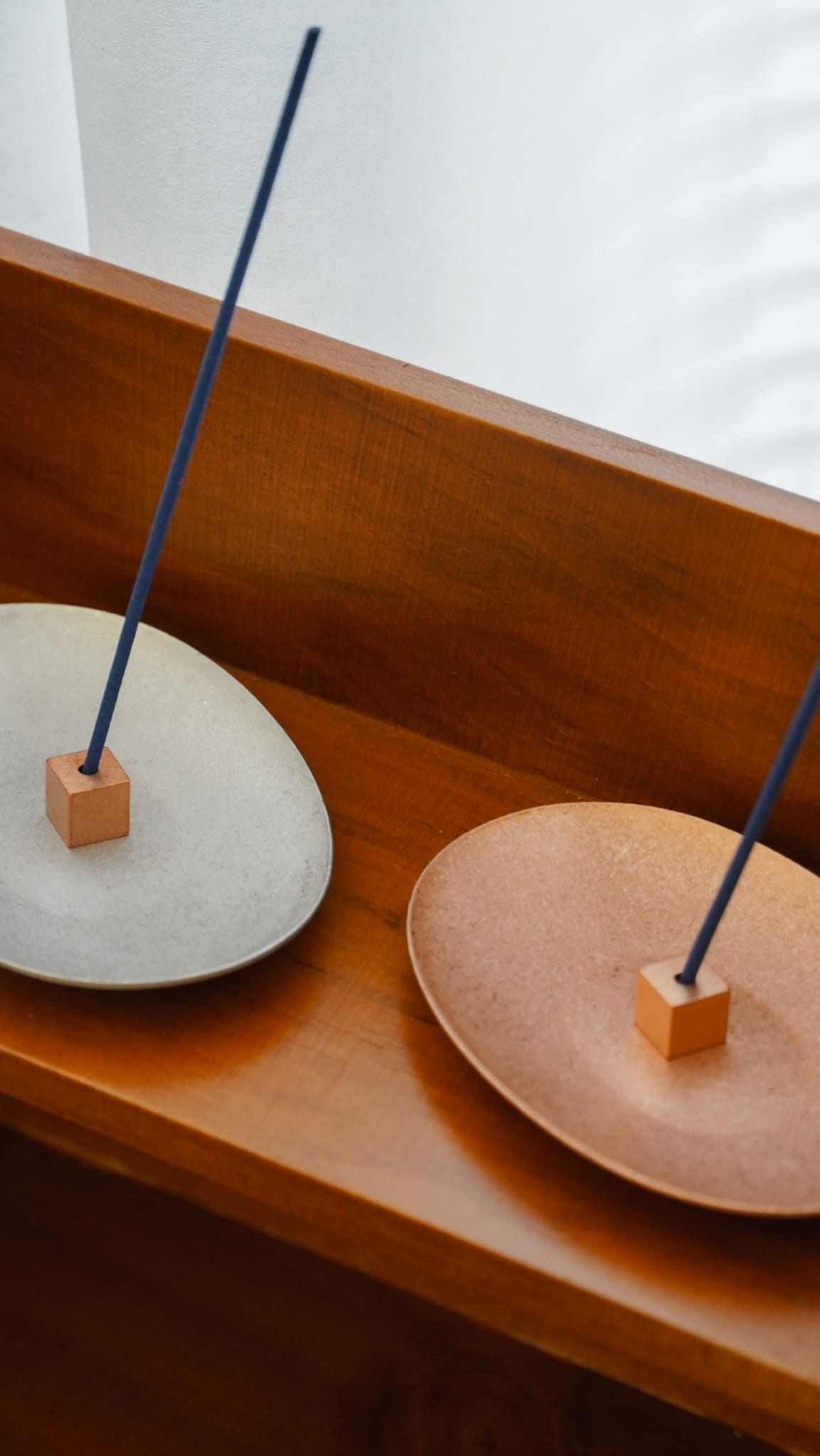 日本直送｜立方黃銅線香座