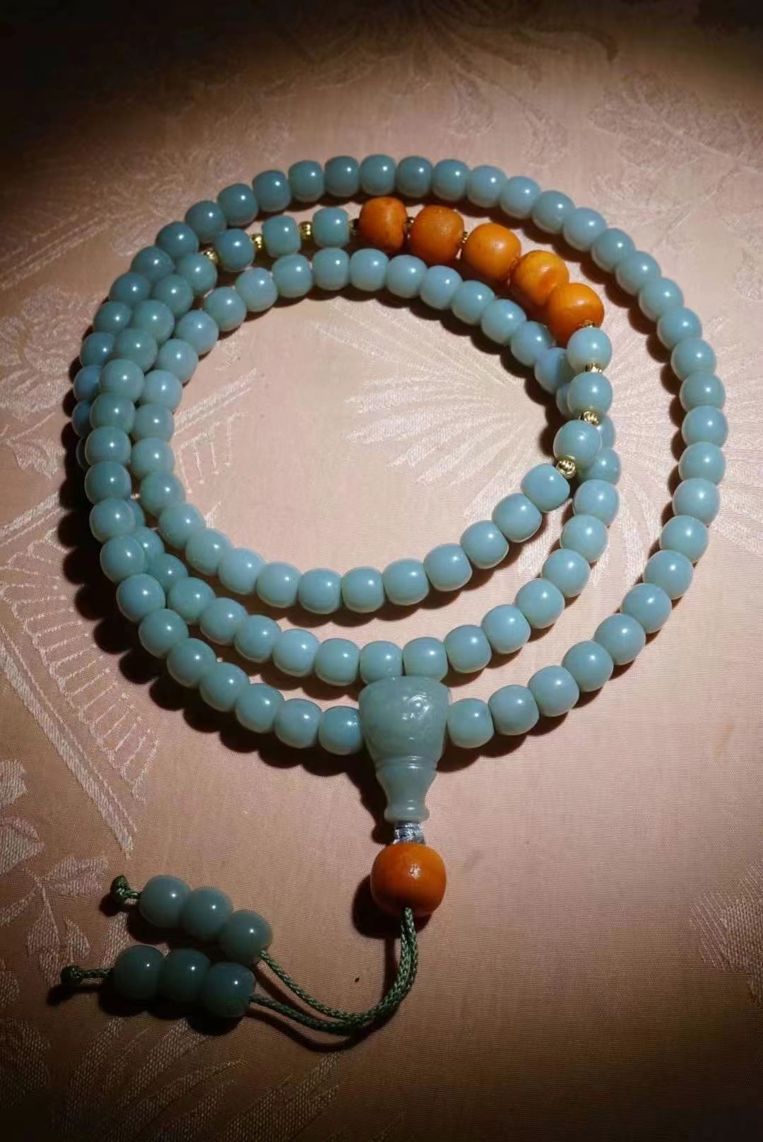 1030725 和田玉珠鏈 (5.5-6mm直徑)