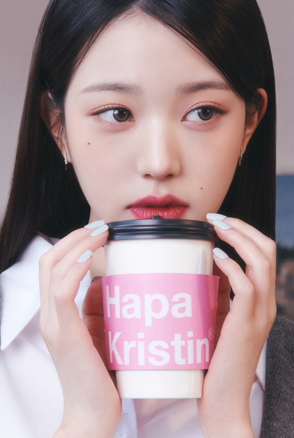 [日拋] Hapa Kristin Bean Kristin 1 Day Cold Brown 冷萃棕｜彩妝隱形眼鏡｜每盒10片