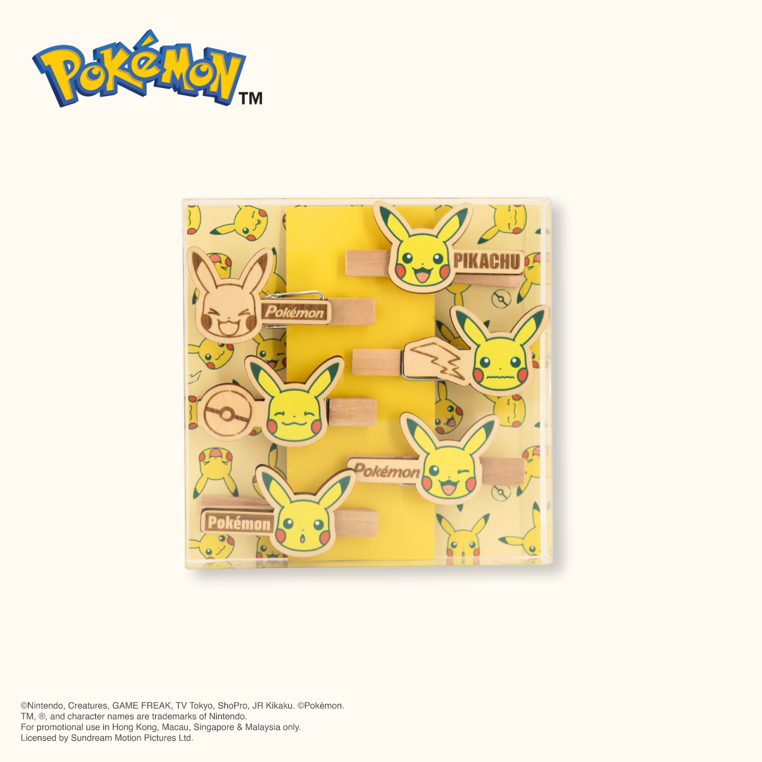 Pokémon - Wooden Clip