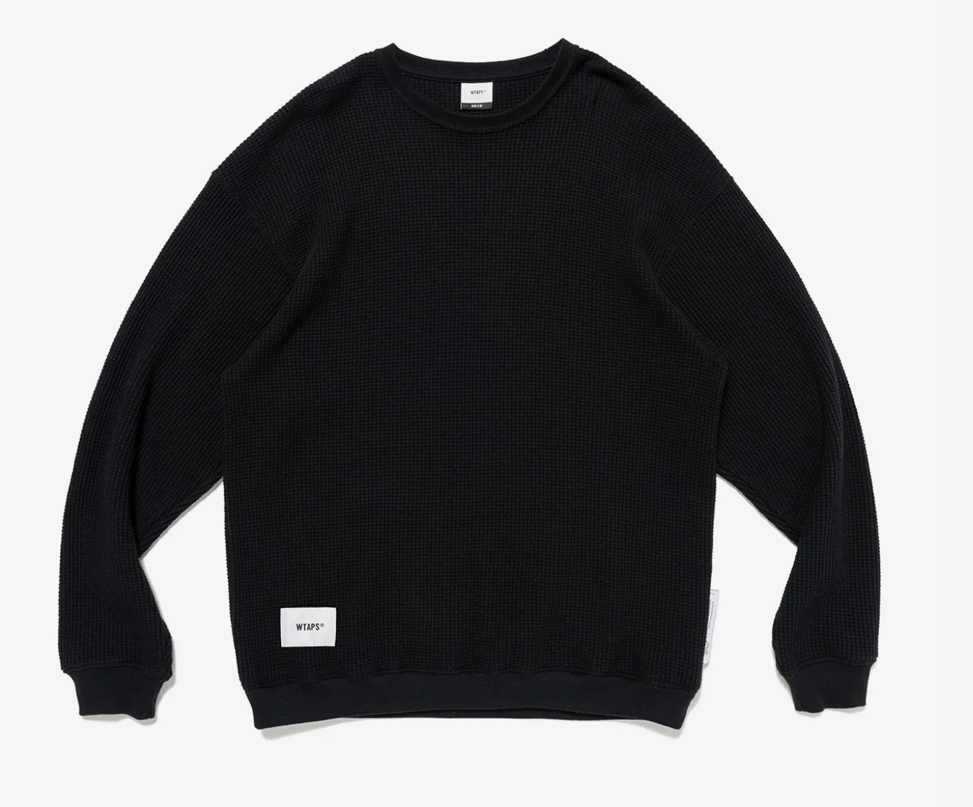 WTAPS 24AW Waffle / LS / Cotton ワッフル 黒 2 WTAPS 24AW Waffle / LS / Cotton ワッフル 黒 2 - メルカリ