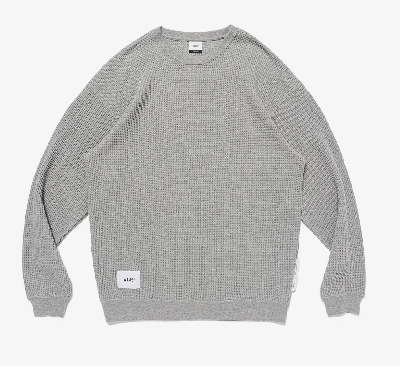 WTAPS Cut&Sewn WAFFLE / LS / COTTON