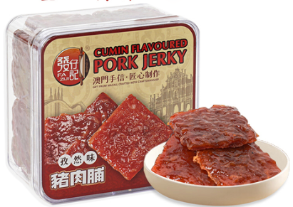 發仔記孜然味豬肉脯120g