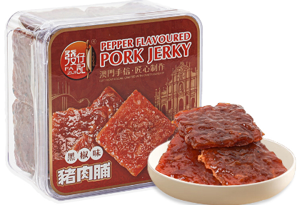 發仔記黑椒味豬肉脯120g