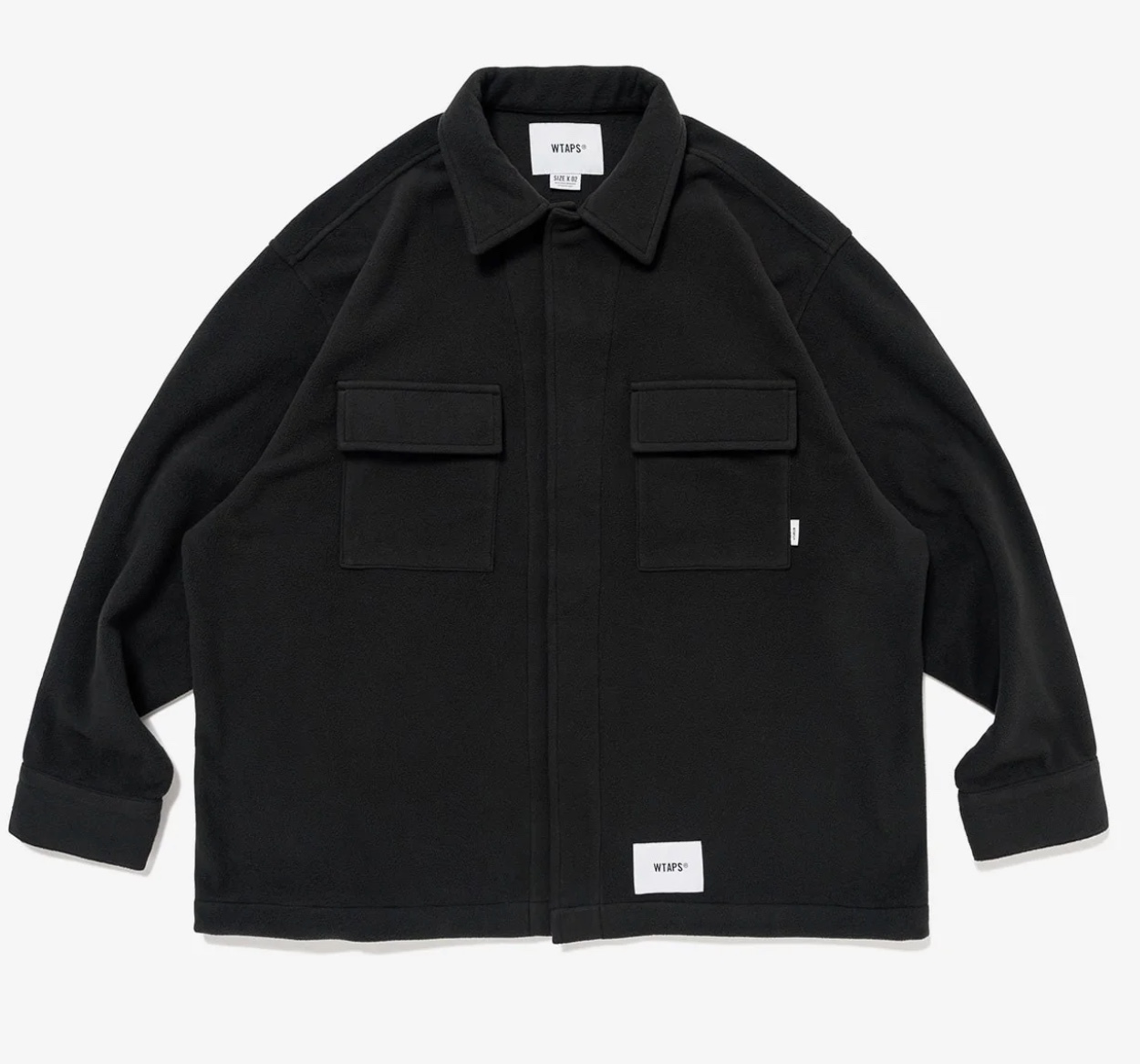 トップス (S)Wtaps OBJ / LS / POLY. FLEECE / BLACK original.jpeg?1731299809