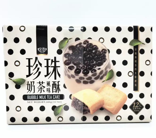 皇族 珍珠奶茶酥360g