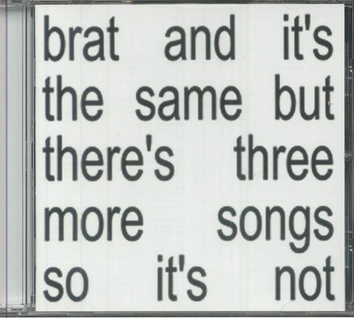 Charli XCX《Brat and it's the same but there's three more songs so it's not》（CD）