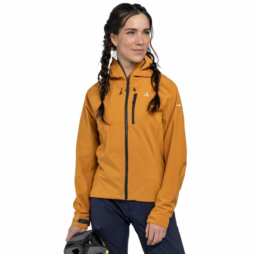 【Schoffel】女輕量防風防潑水外套 / 24SL50-13623-[芥末黃、黑灰拼]