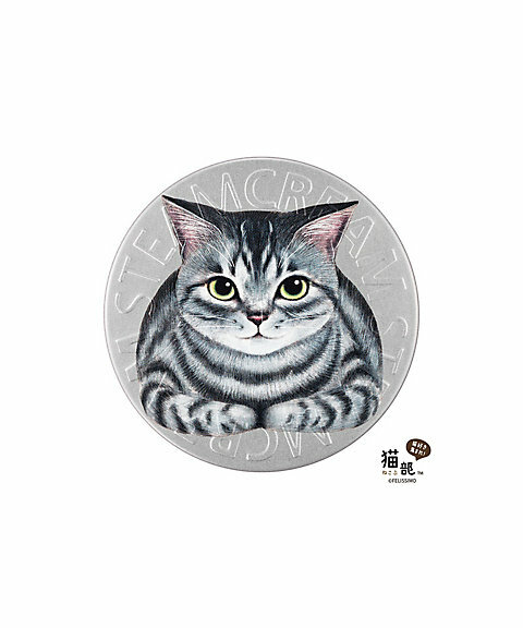 STEAMCREAM A Brown Tabby Cat Sitting in a Box 香箱座りのサバトラ 萬用 蒸汽乳霜 (全身、臉部、頭髮皆可用) 75g